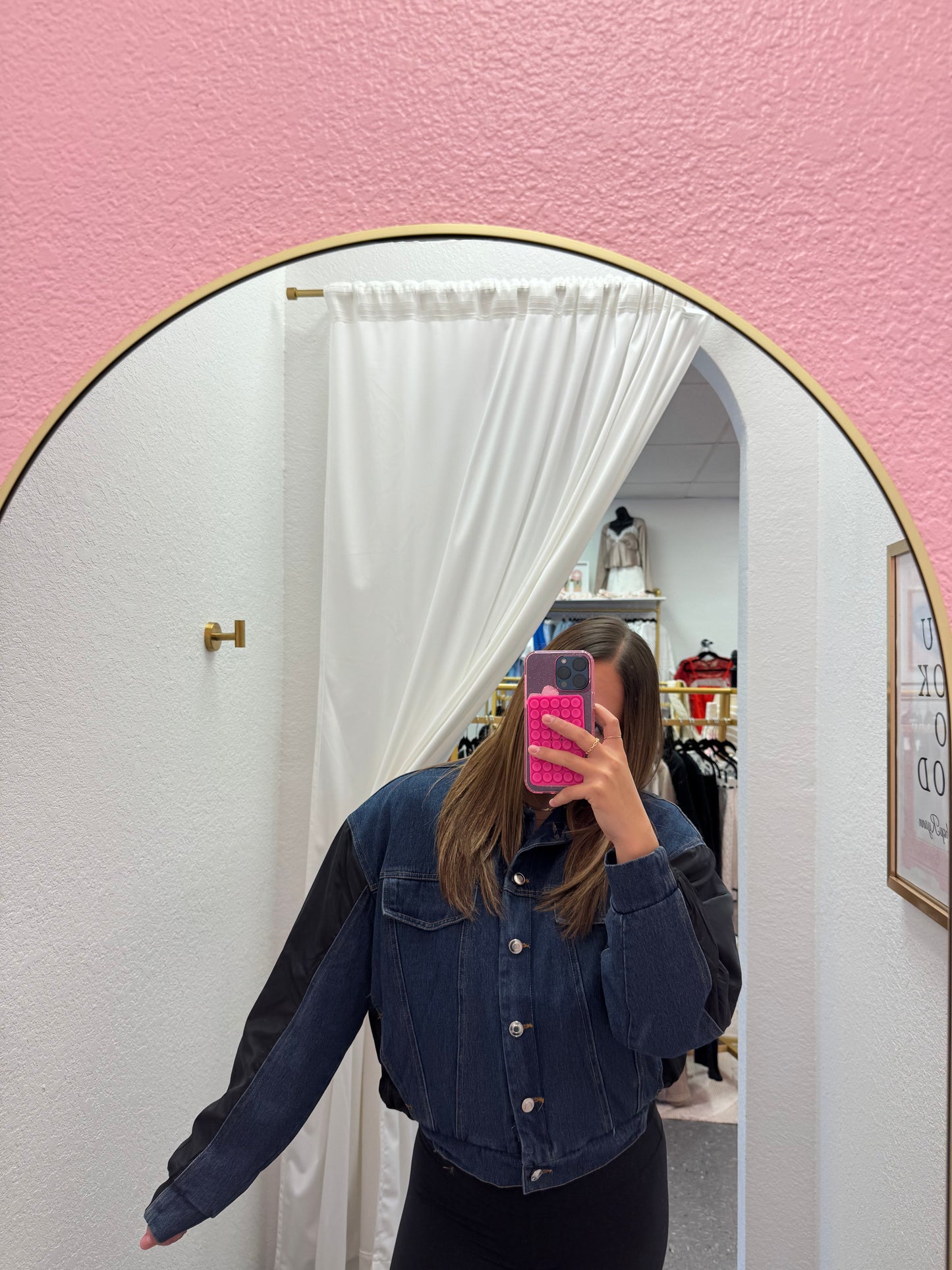 Drop Shoulder Denim Jacket