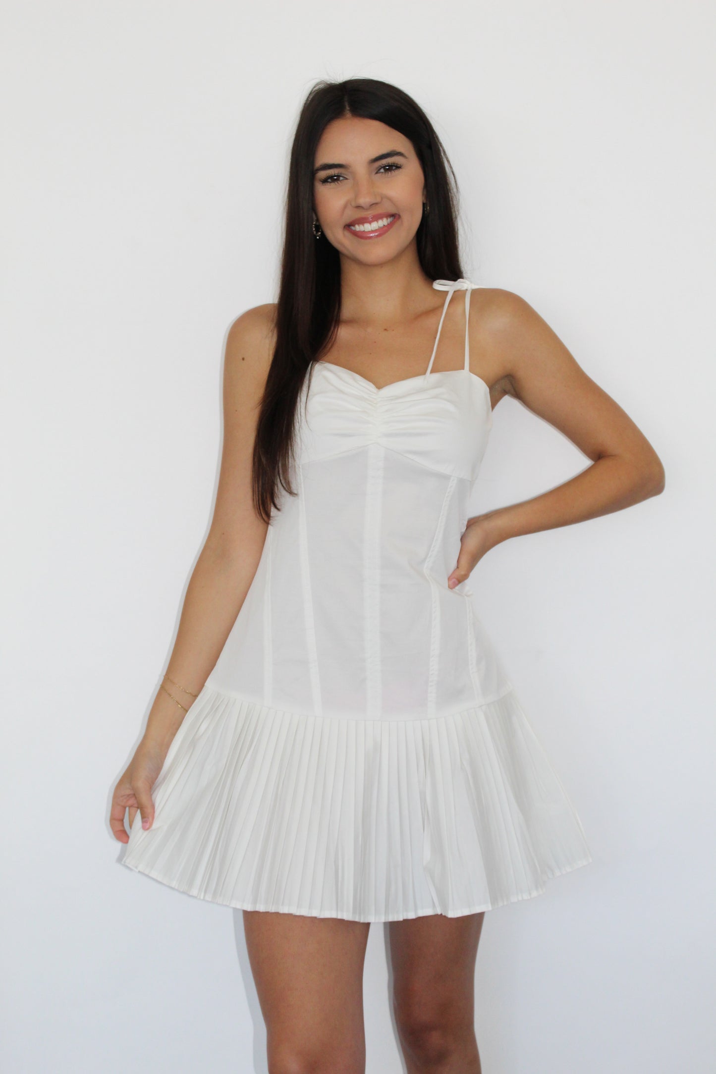 White Sweetheart Dress