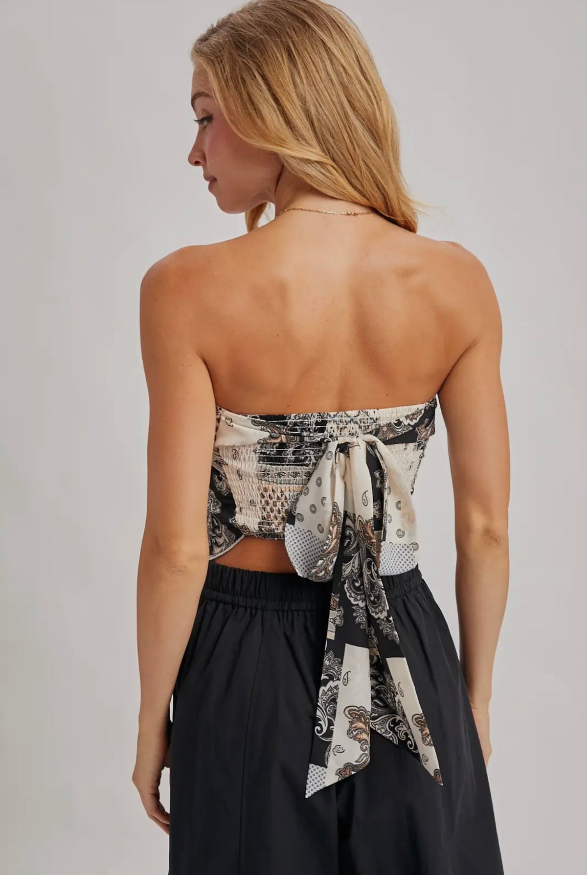 Paisley Halter Top