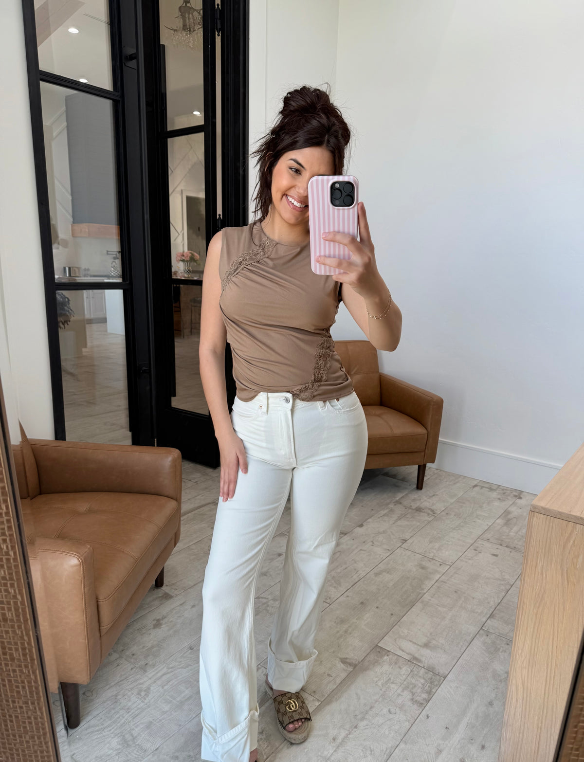 Draping Knit Top