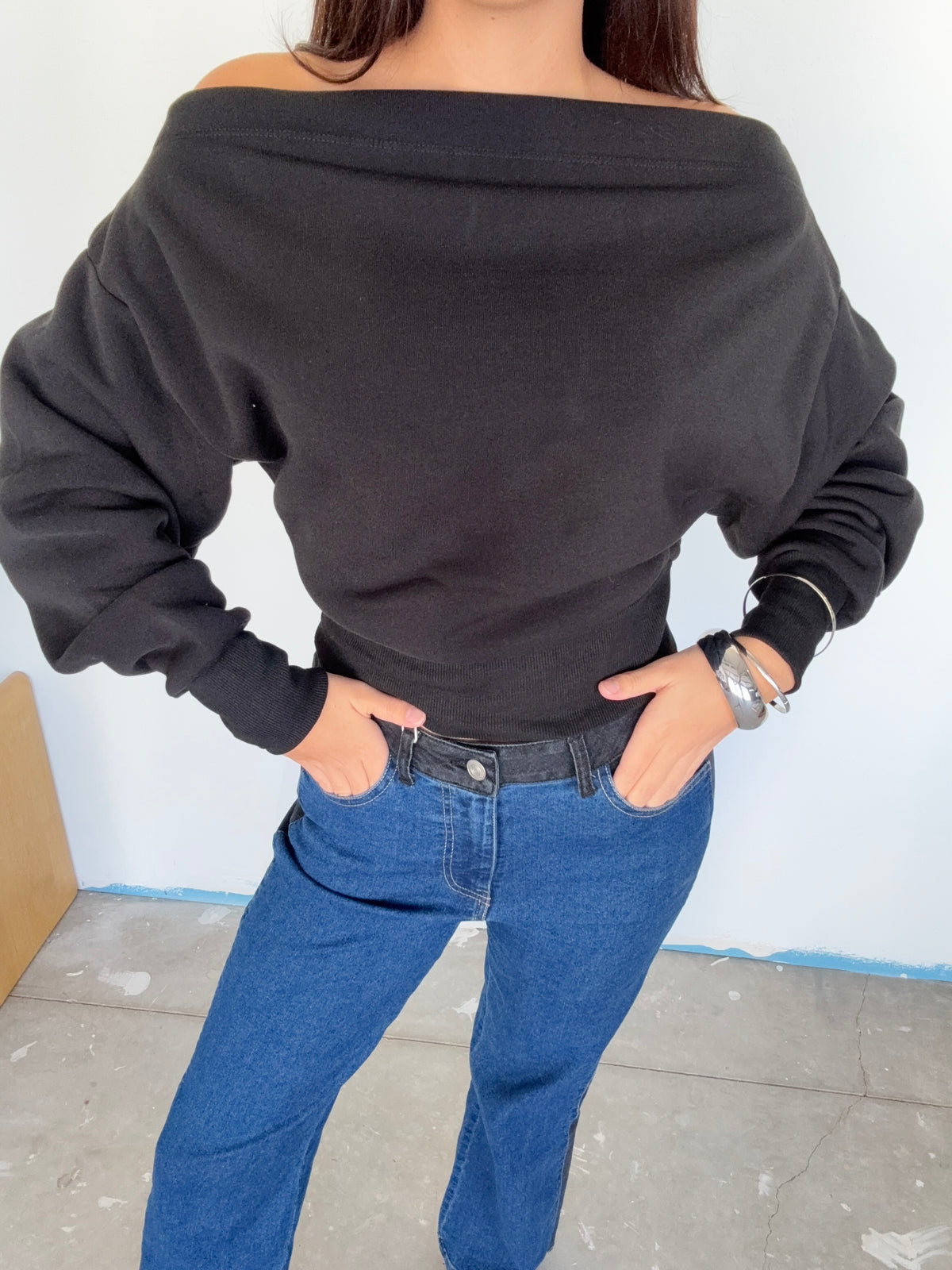 Black OTS Sweatshirt
