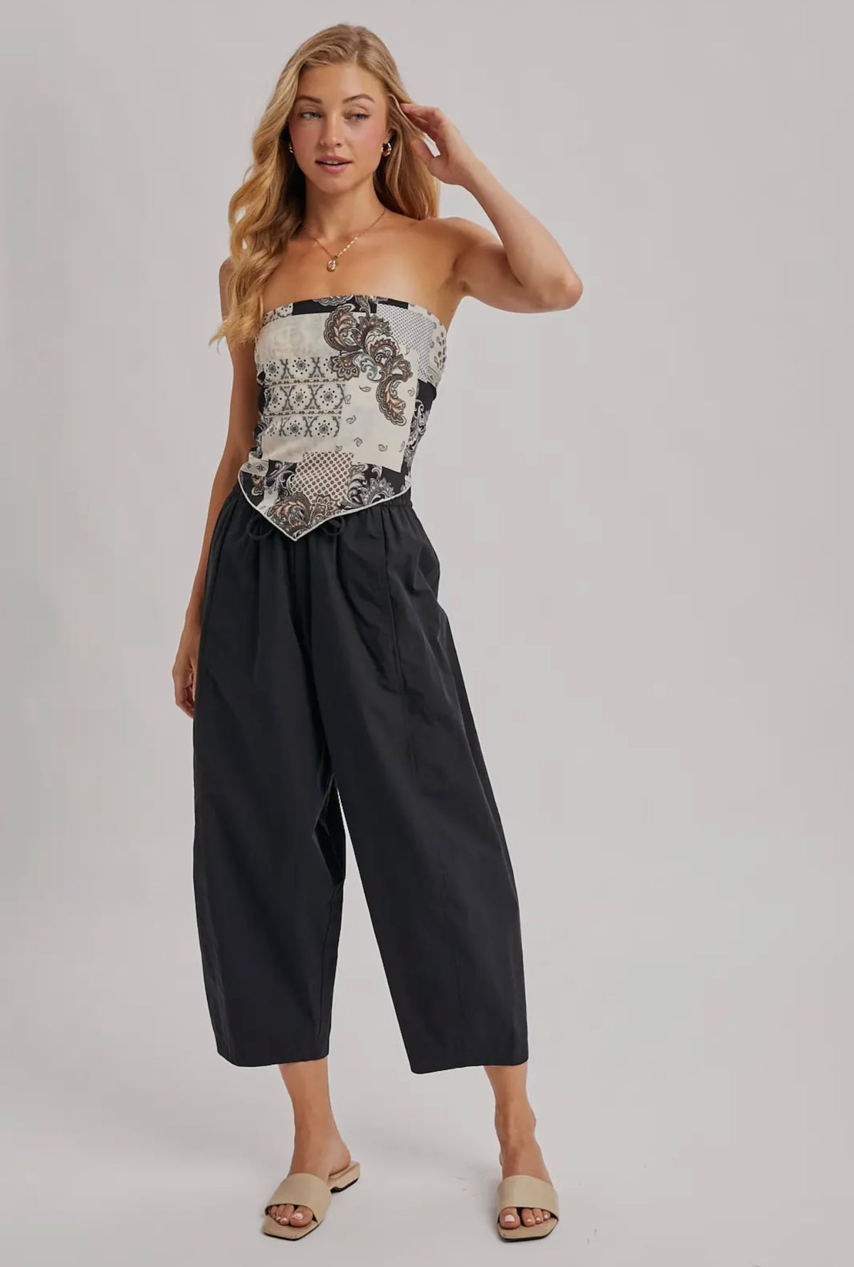 Paisley Halter Top