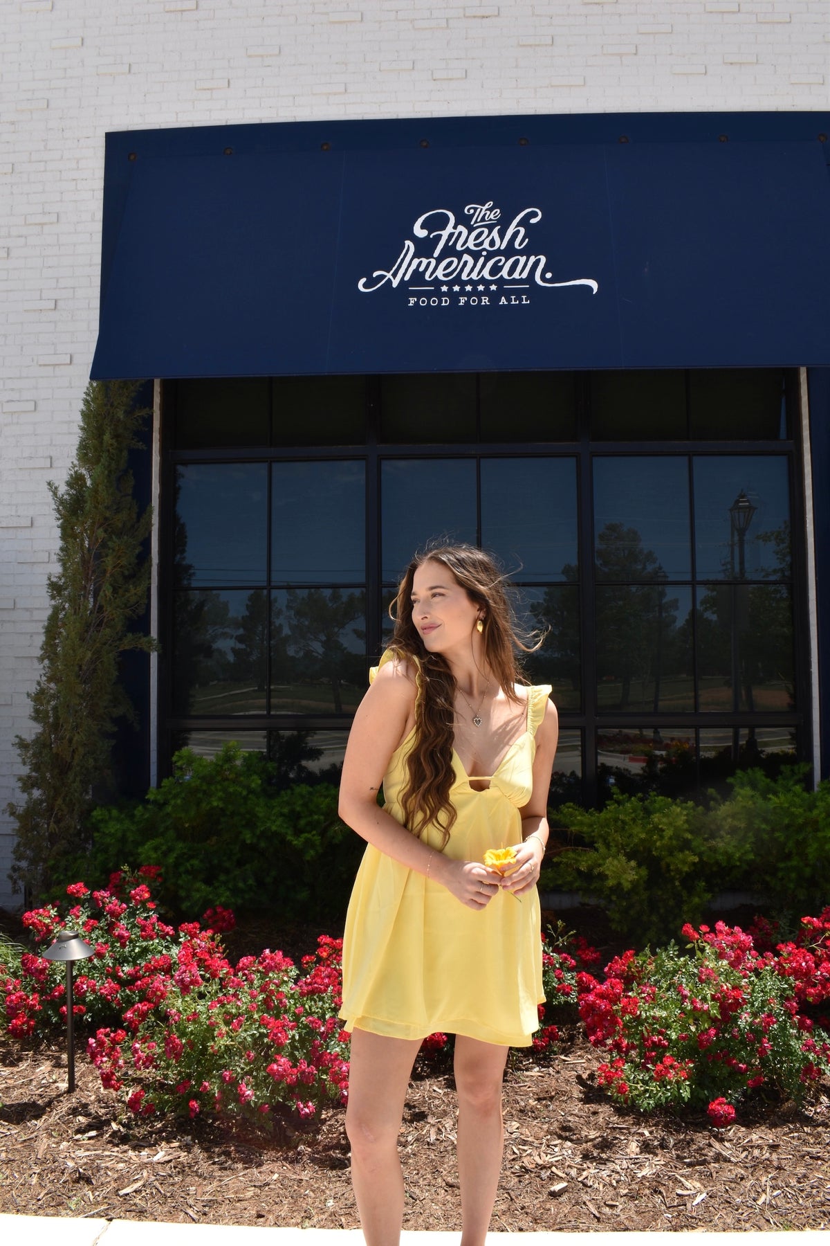 Yellow Baby Doll Dress