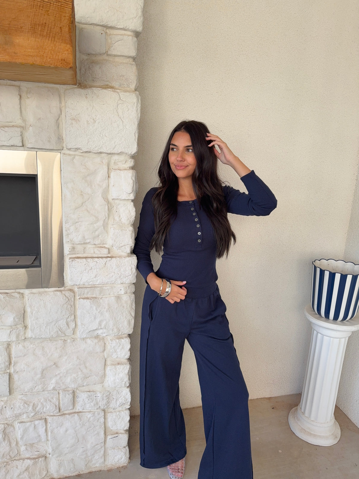 Navy Lounge Set