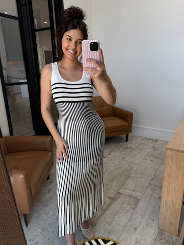 Striped Maxi Dress