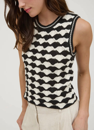 Scallop Sweater Vest