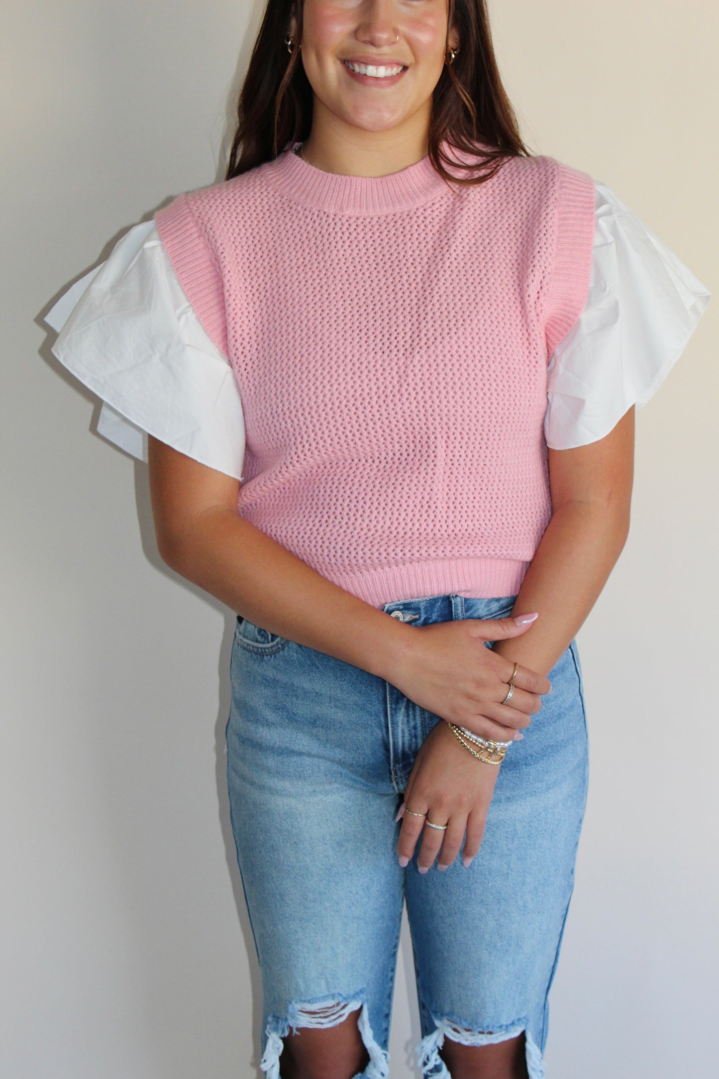 Sweater Knit Vest