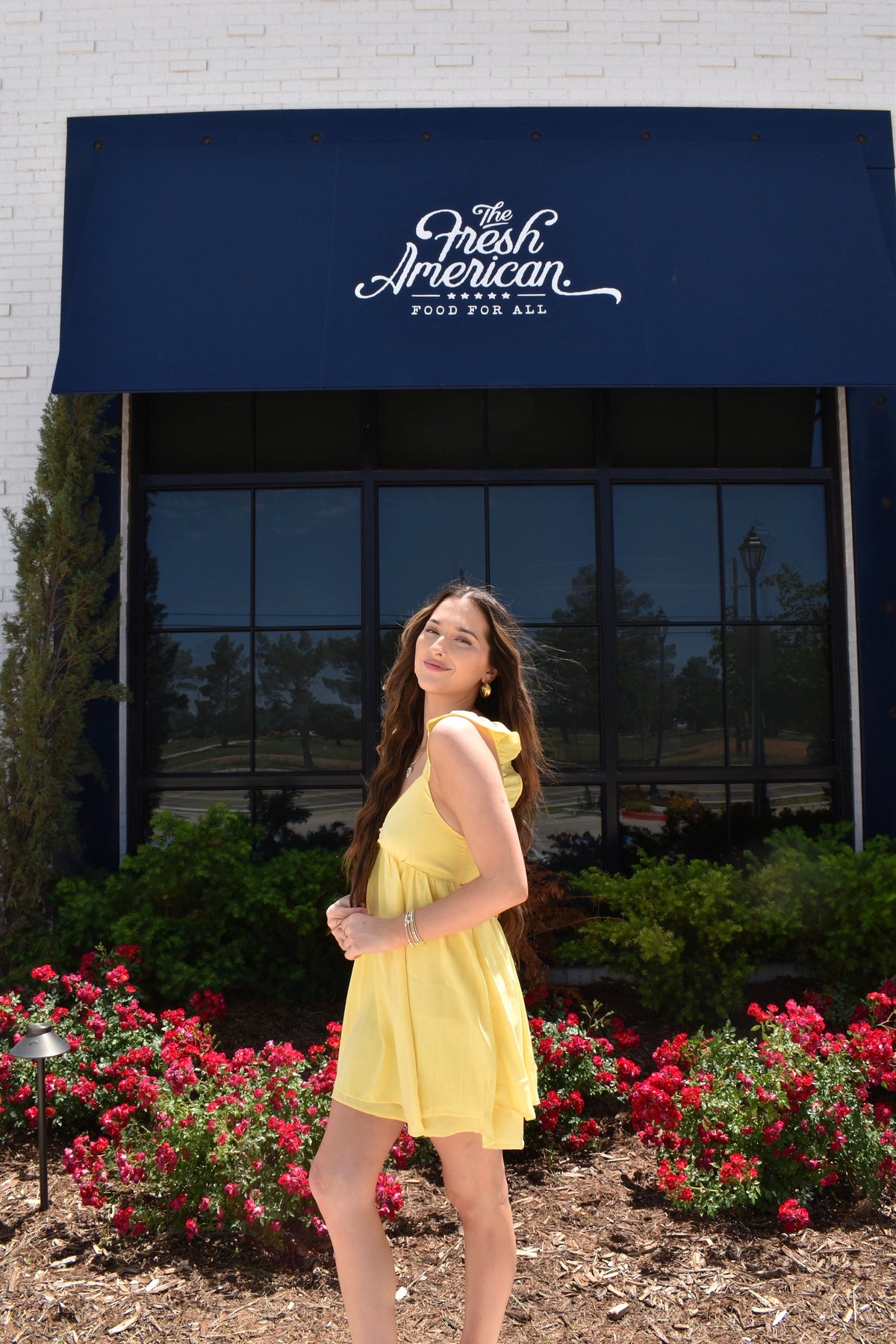 Yellow Baby Doll Dress