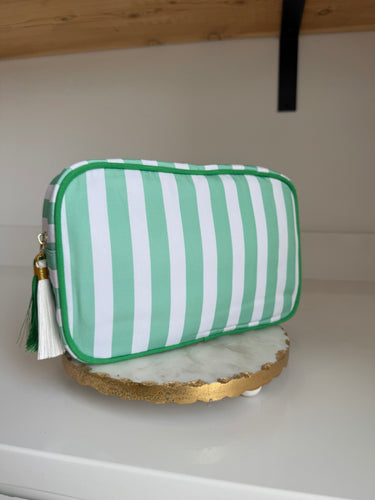 Mint Stripe Bag