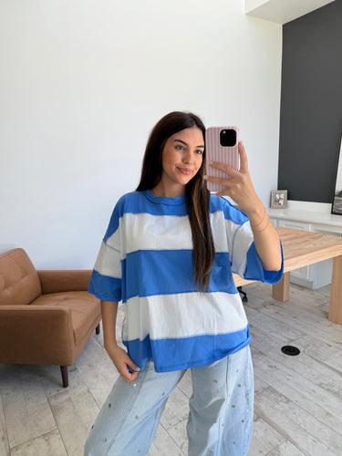 Ocean Colorblock Top