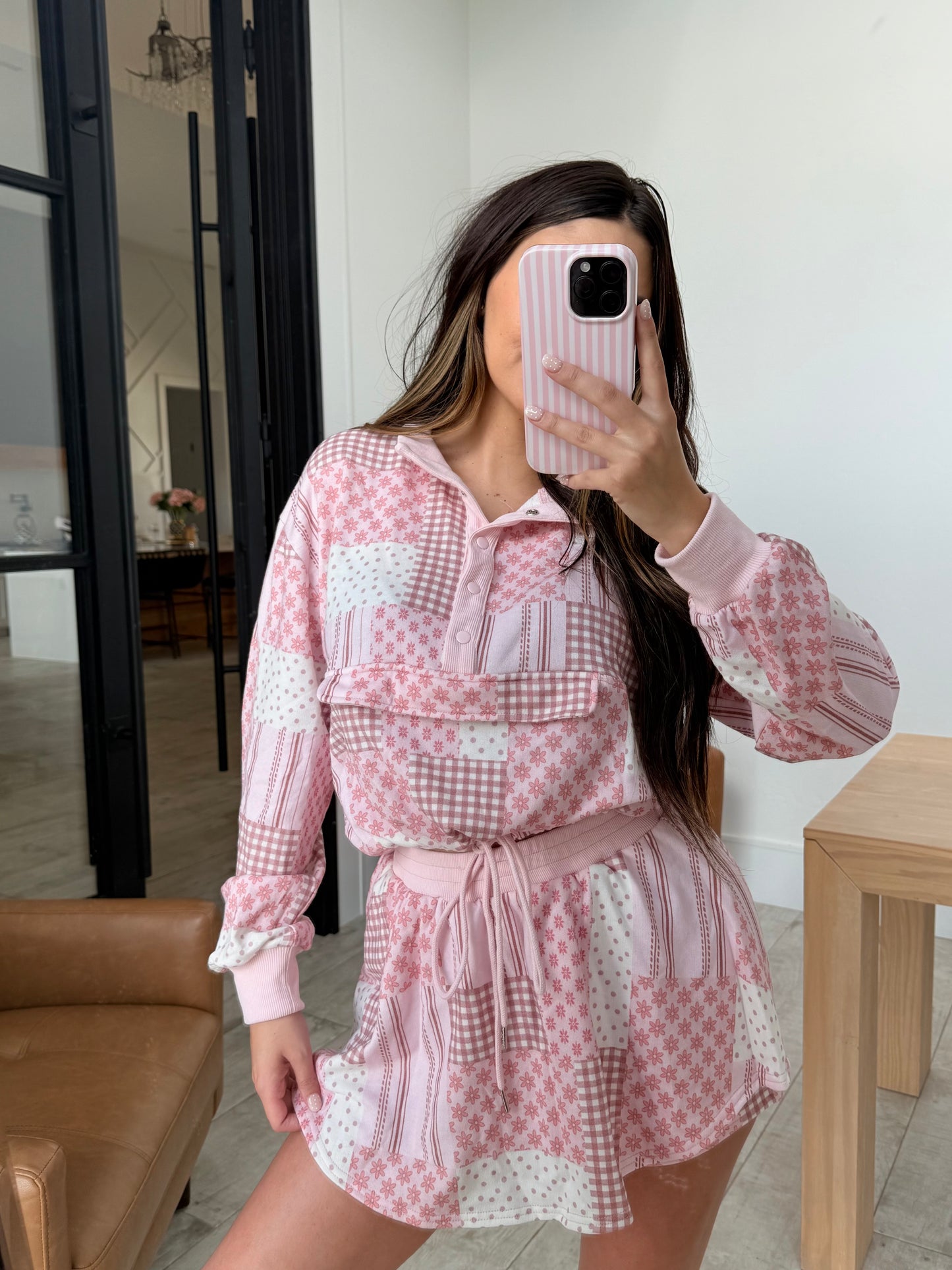 Pink Patchwork Set