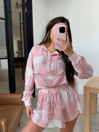 Pink Patchwork Set