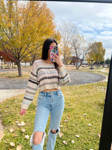 Cool Tones Sweater Top