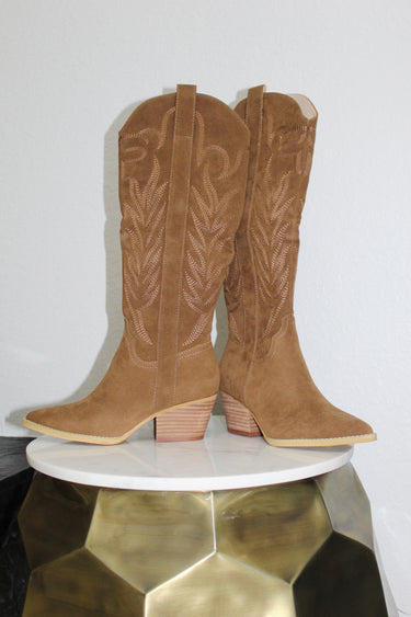 Samara- Brown Tall Boot