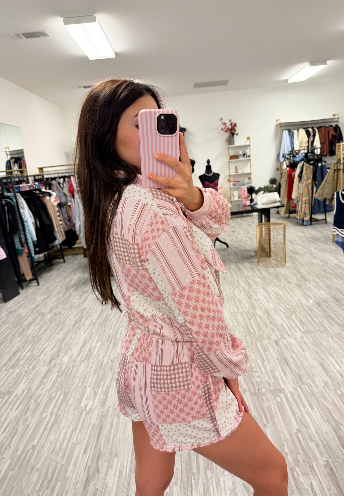 Pink Patchwork Set