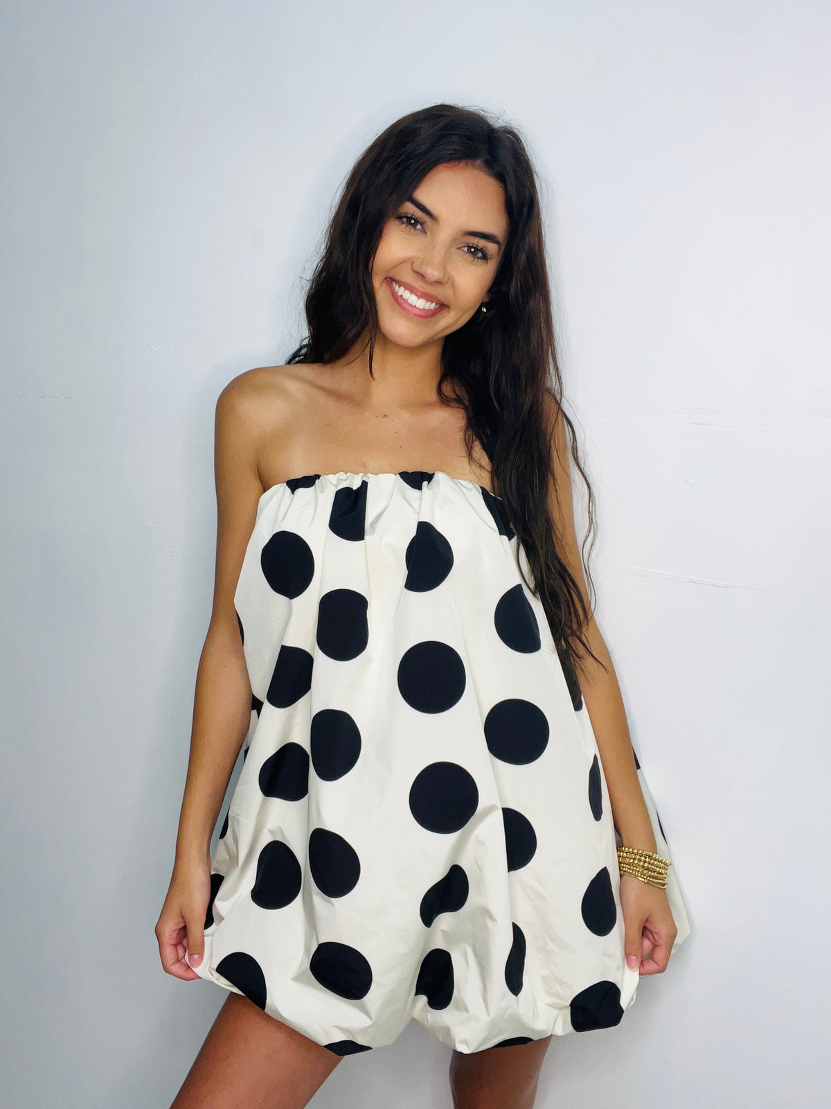 Polka Dot Mini Dress