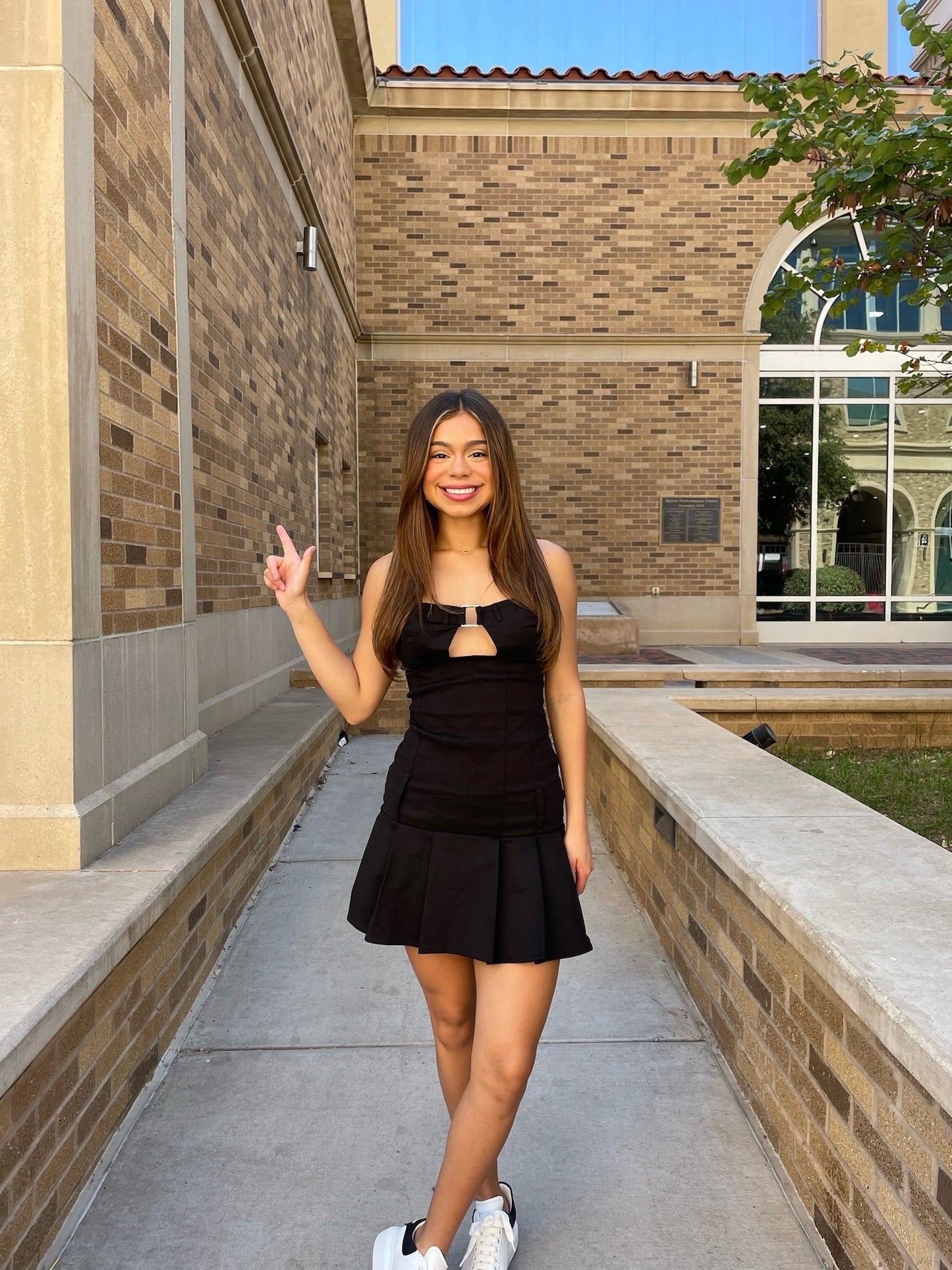 Belt Mini Dress