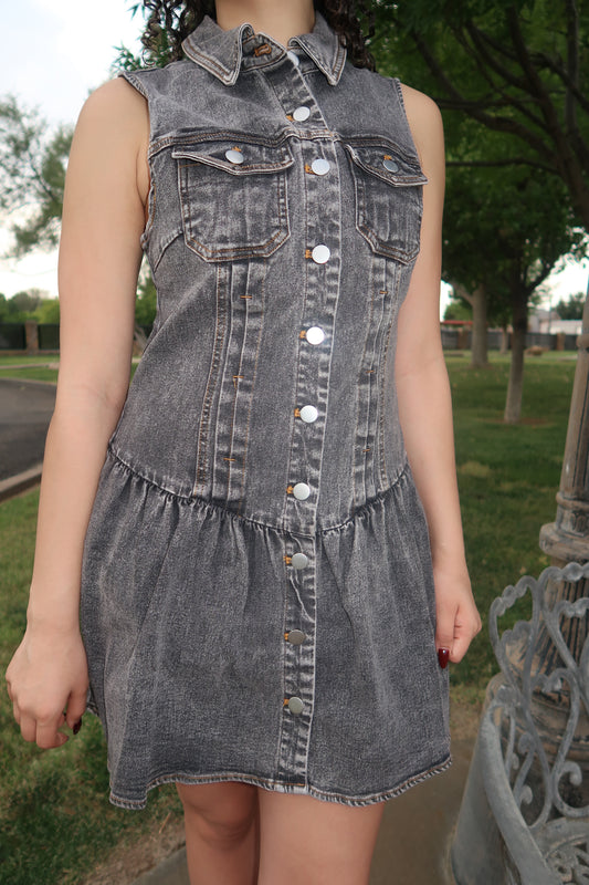 Dark Denim Dress