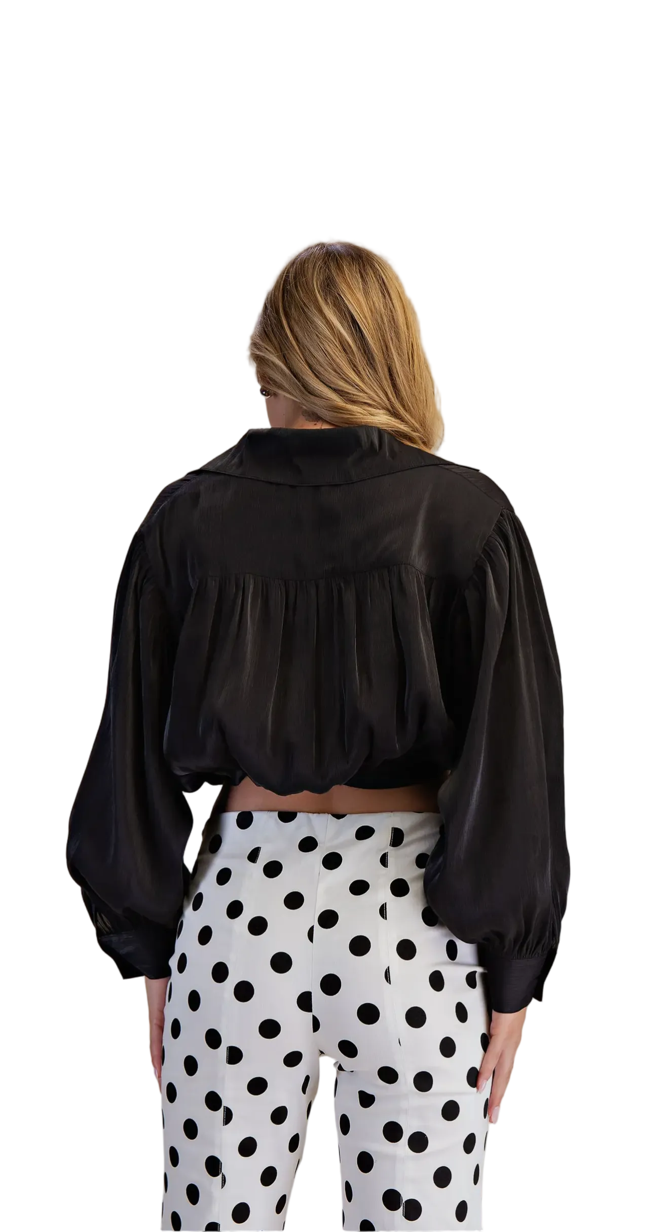 Tie Front Collared Shirt