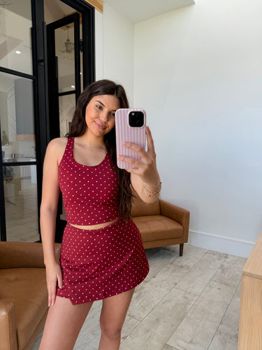 Polka Dot Activewear Set