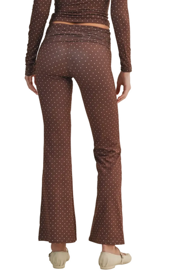 Polka Dot Soft Flare Pant