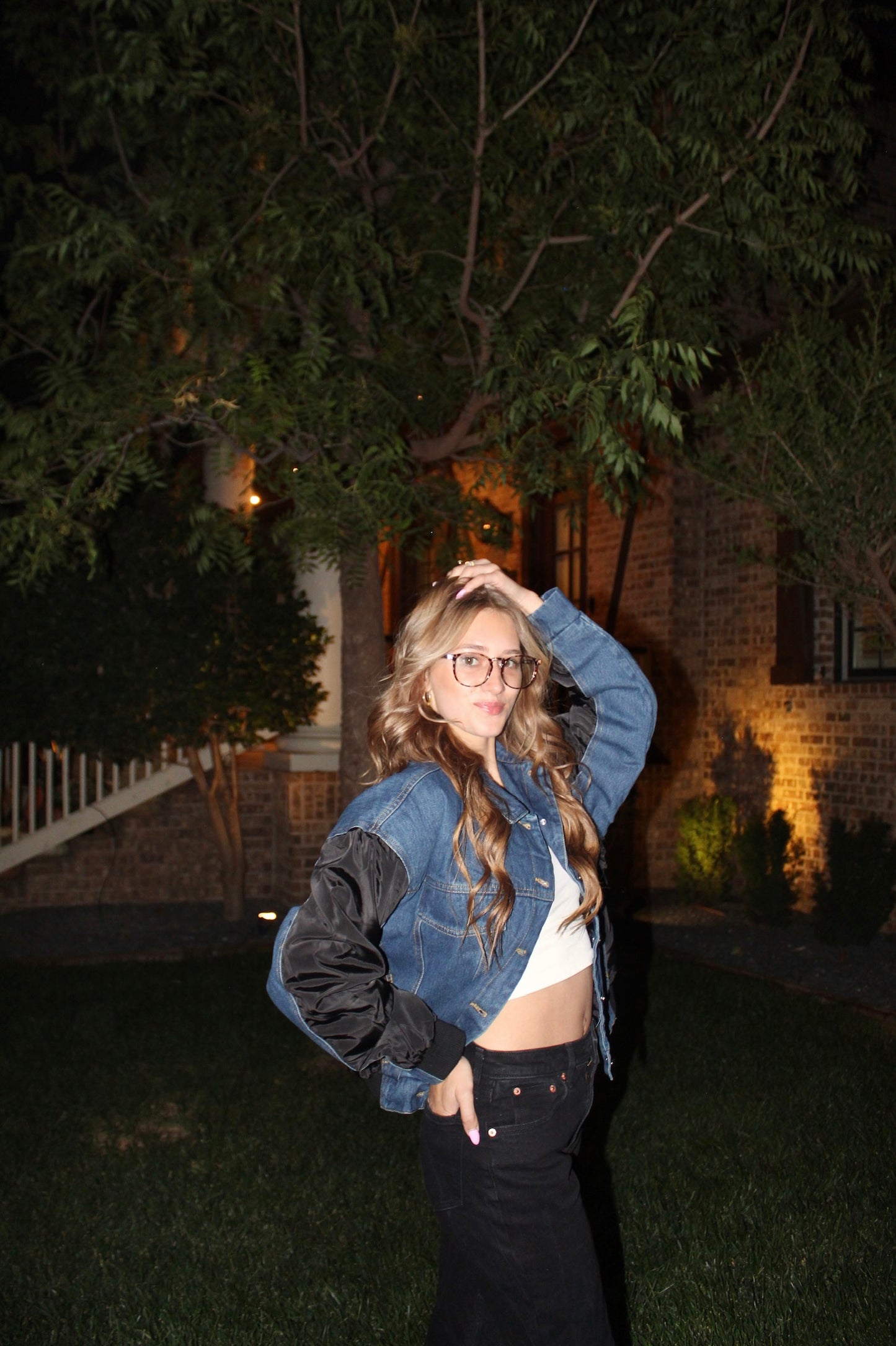 Drop Shoulder Denim Jacket