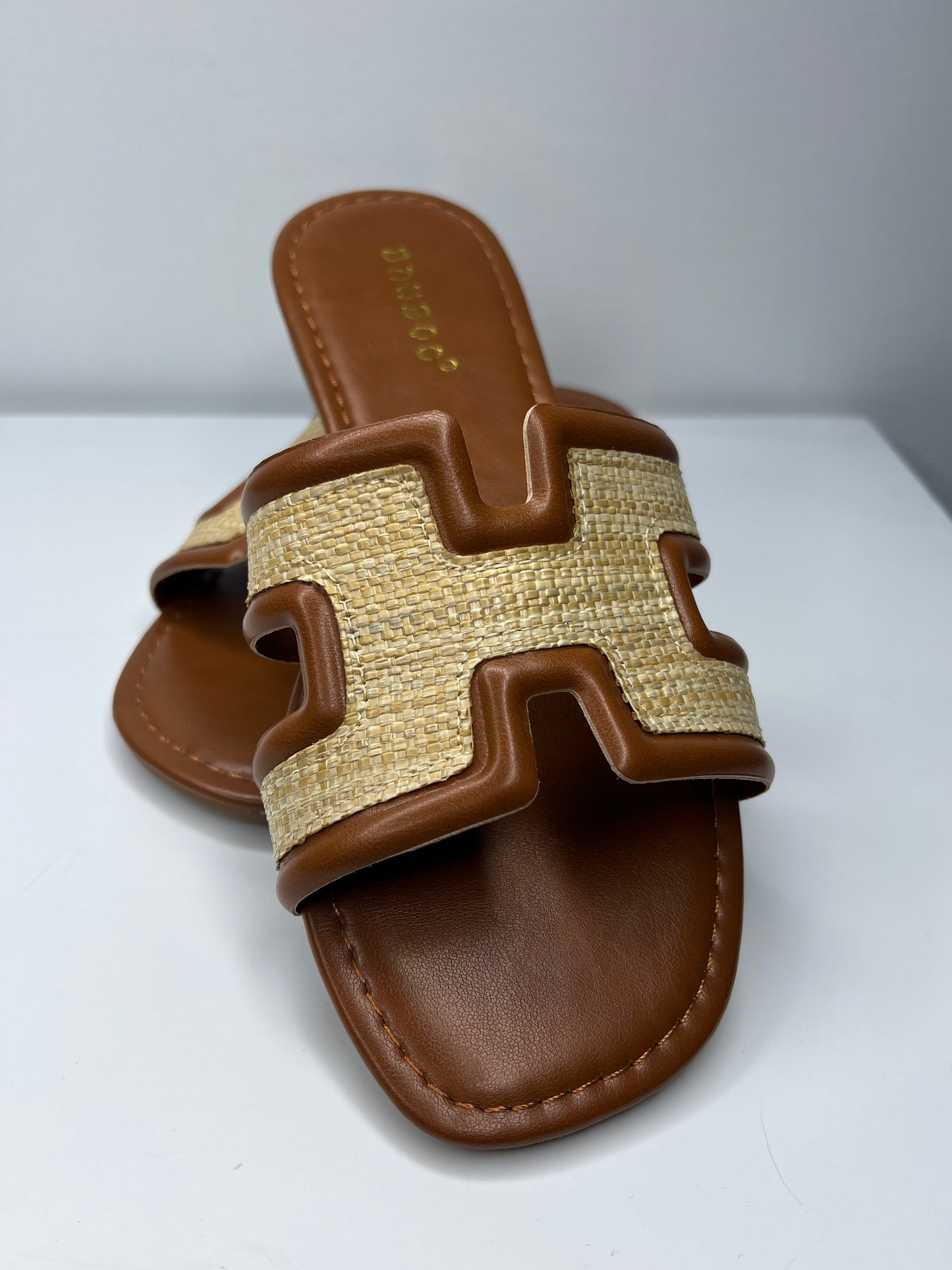 H Shaped Woven Sandal