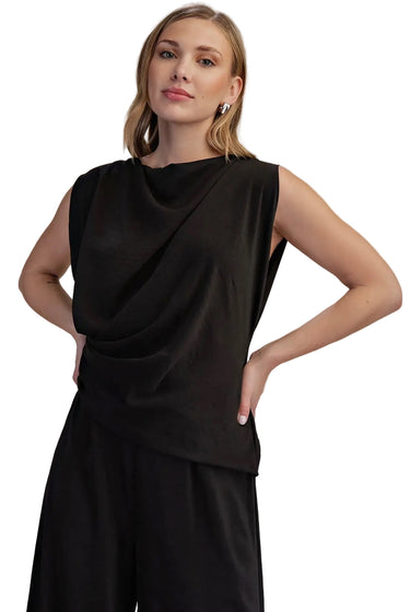 Bateau Sleeveless Jumpsuit