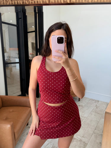 Polka Dot Activewear Set