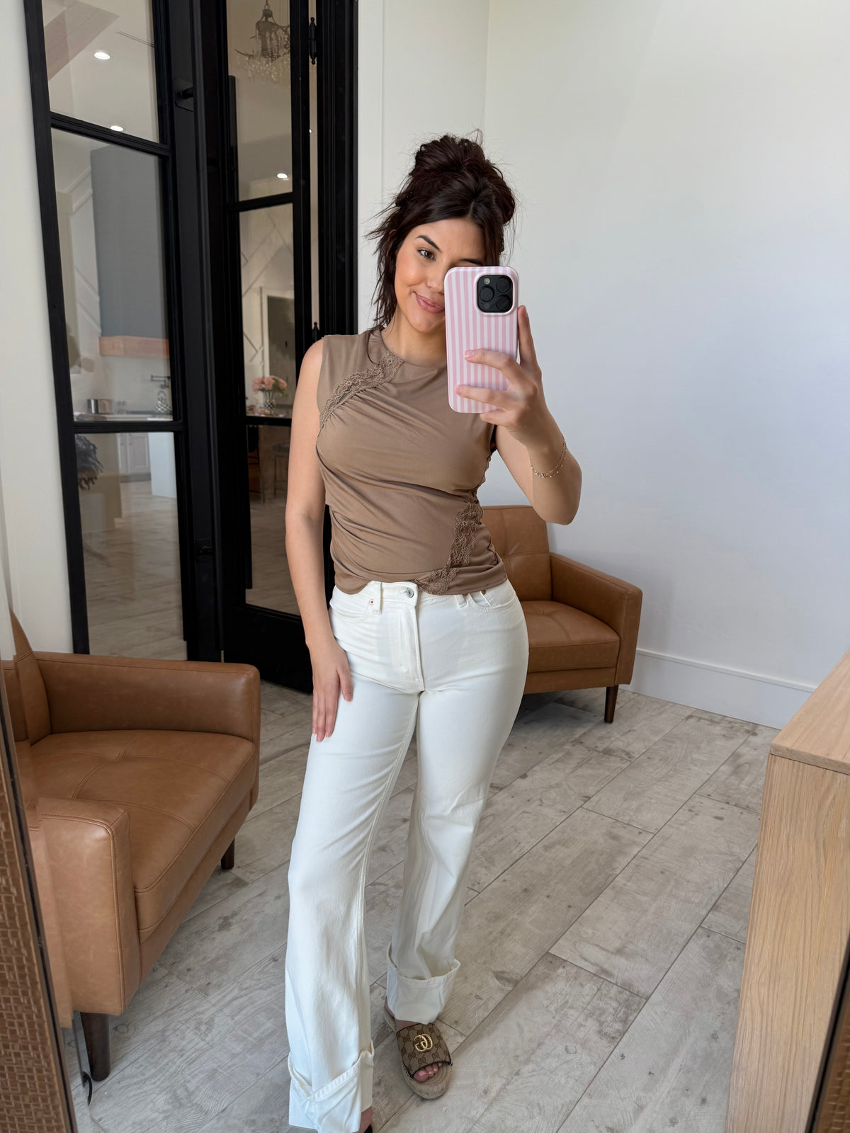 Draping Knit Top