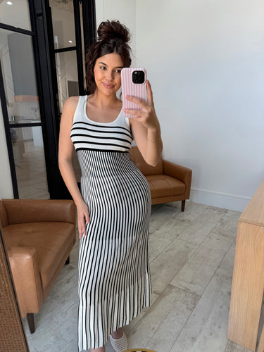 Striped Maxi Dress