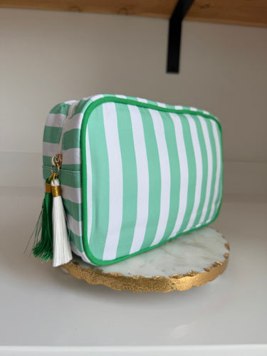 Mint Stripe Bag