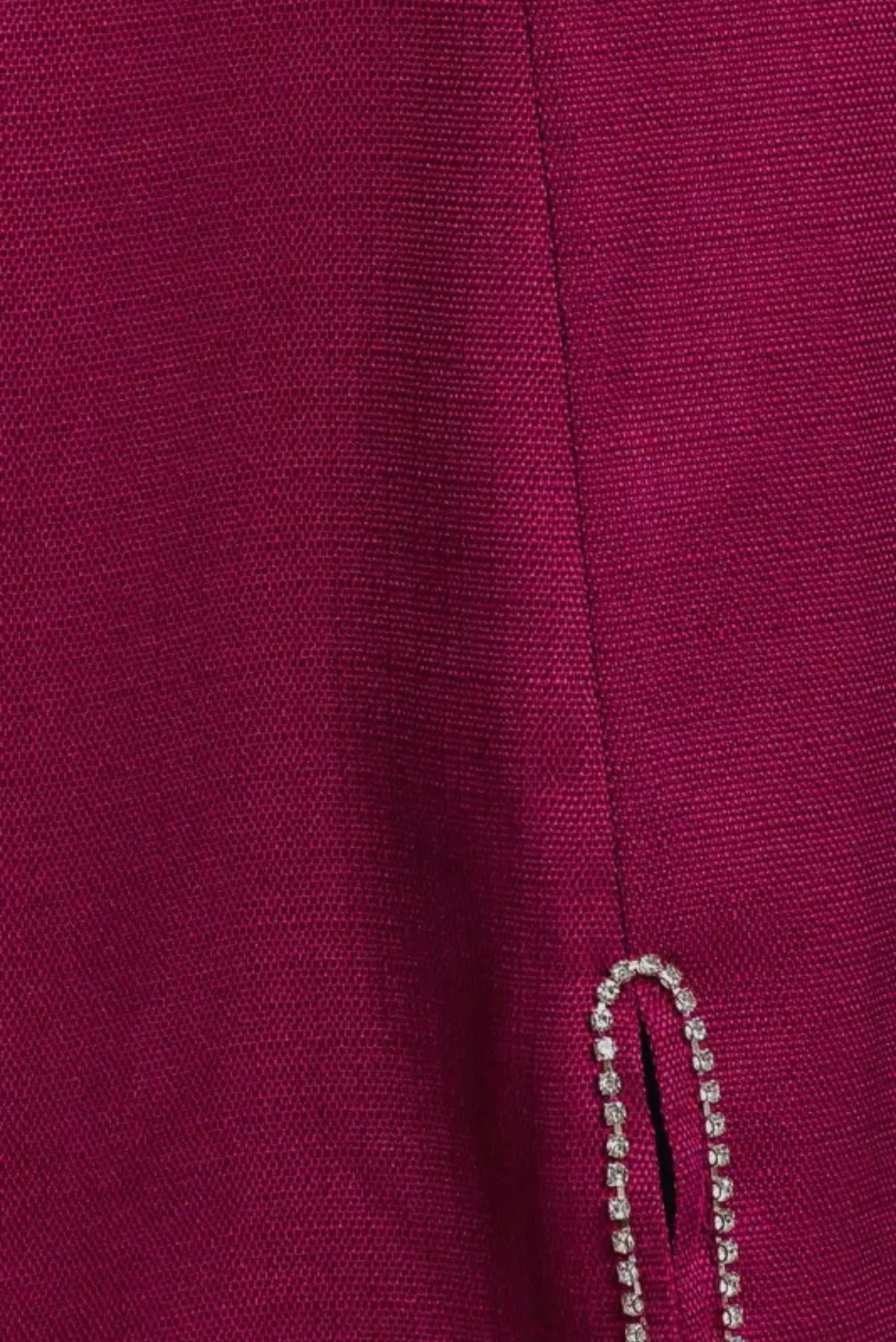 Rhinestone Halter Neck Dress