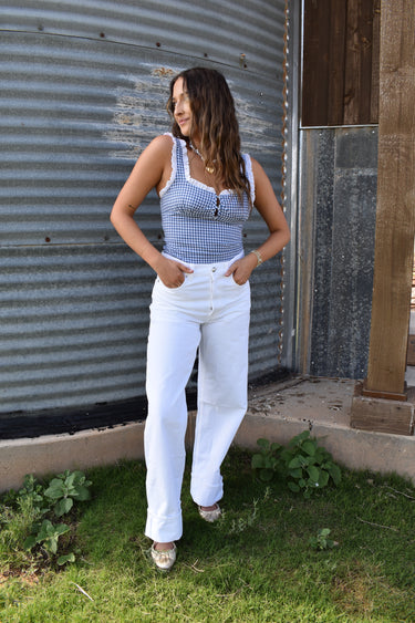 Lace Trim Bodysuit
