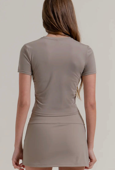 Ruched Activewear Top