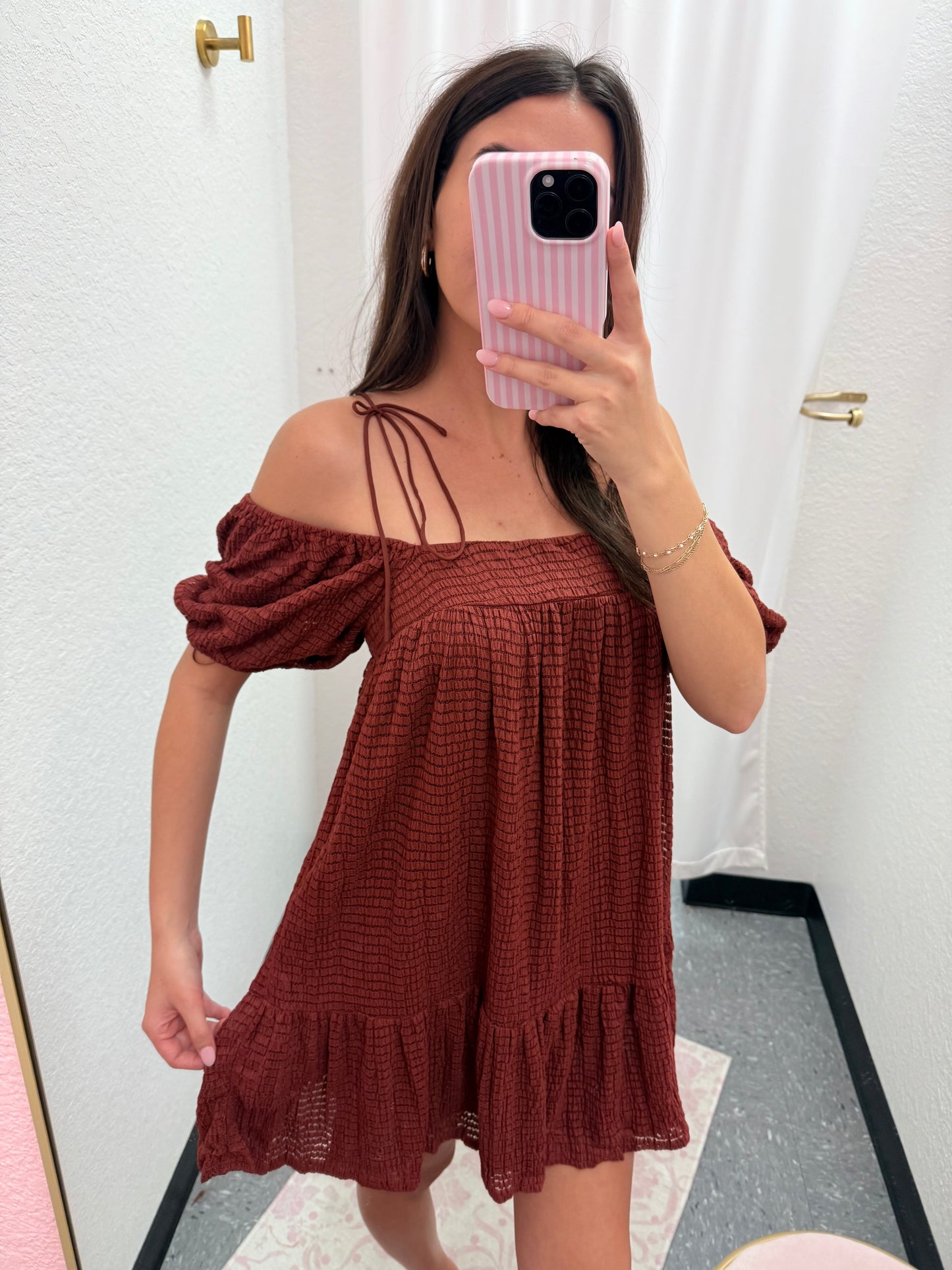 Brick Hanzley Dress