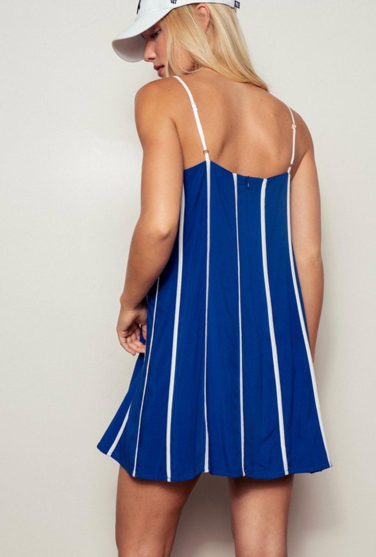 Royal Striped Dress