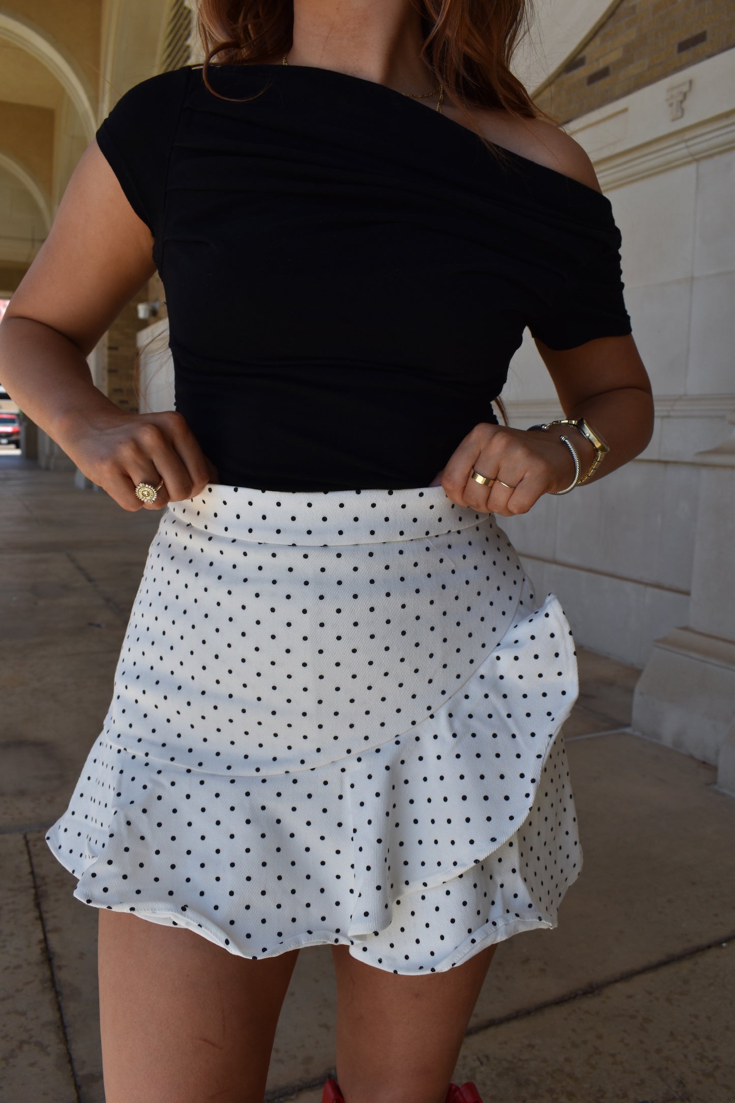 Printed Woven Skirt