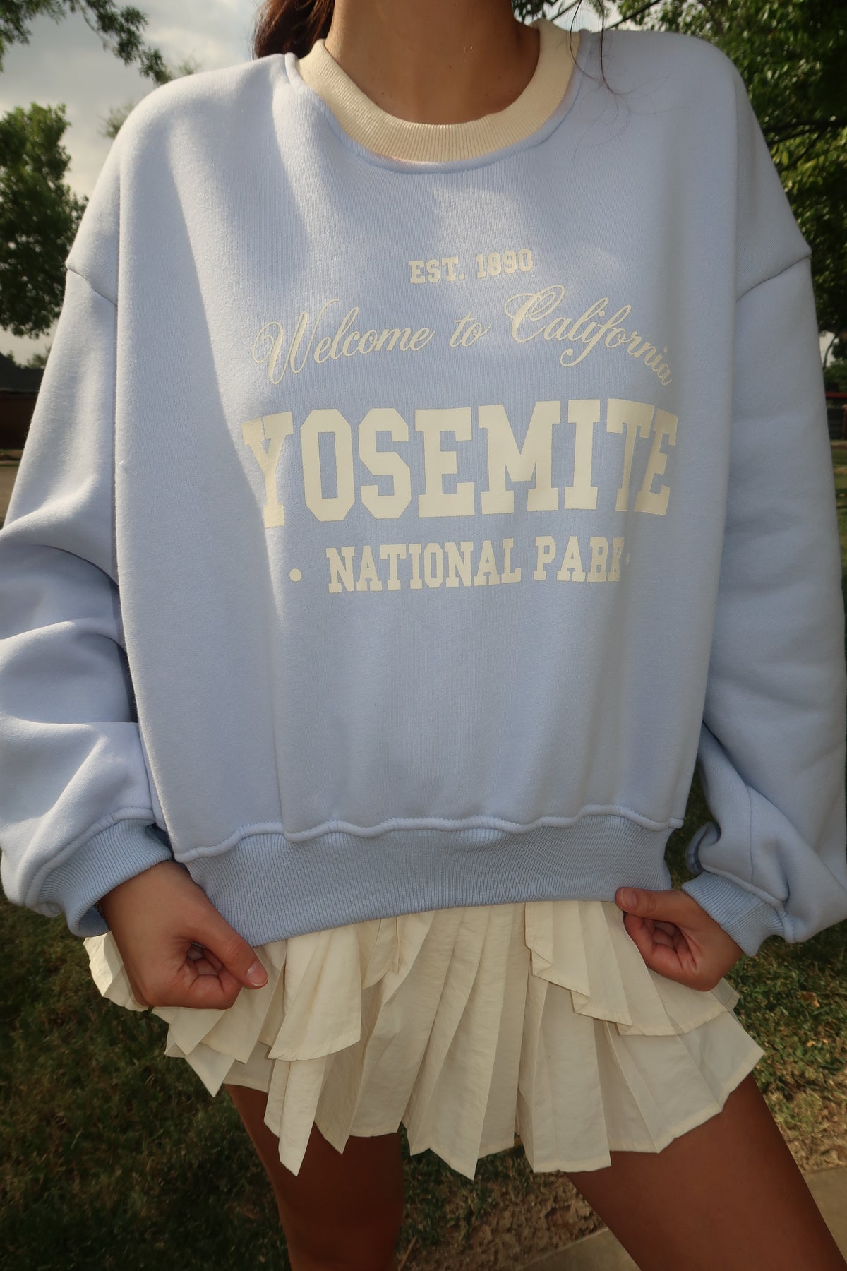 Yosemite Crop Sweater