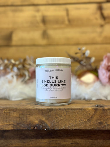 Joe Burrow Candle